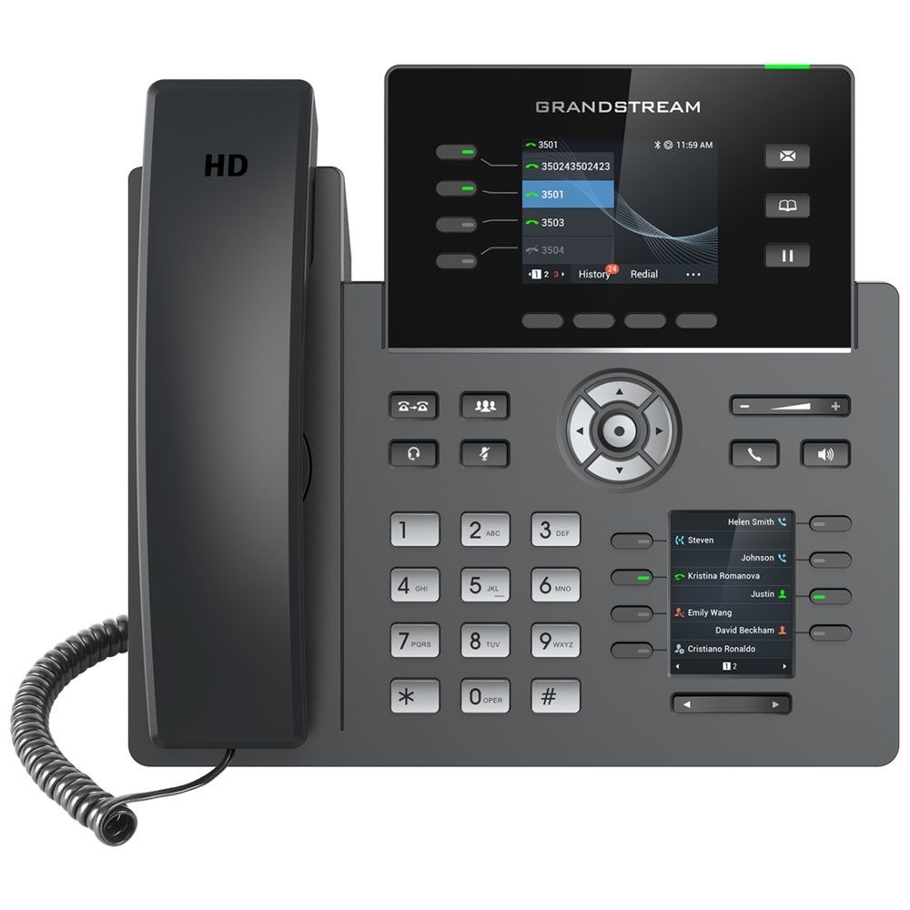 Grandstream Grandstream GRP2614 VoIP Telefoon met Dual Display & Wifi
