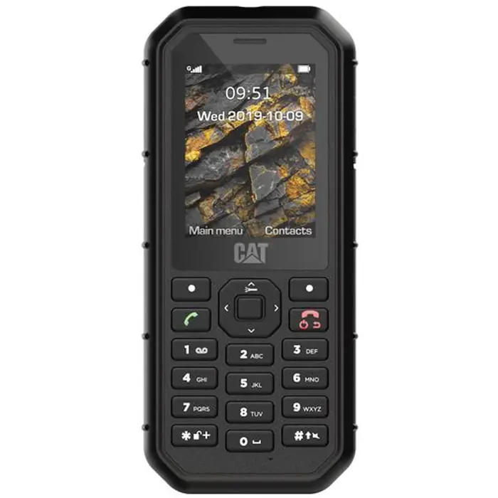 CAT CAT B26 Robuuste Dual Sim Zwart