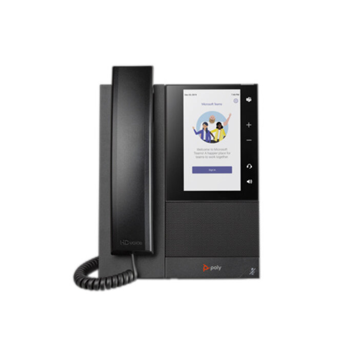 Poly Poly CCX 400 Microsoft Teams Bureautelefoon met 5 inch Touchscreen