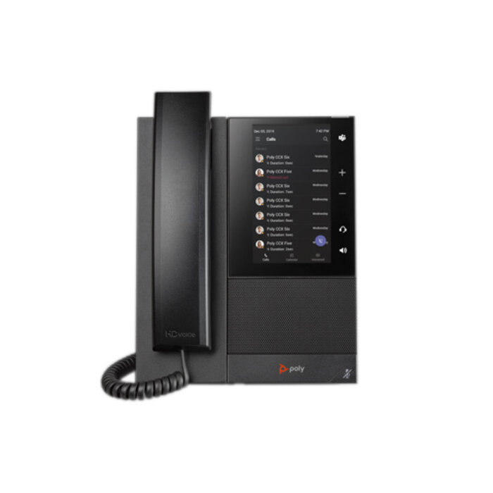 Poly Poly CCX 400 Microsoft Teams Bureautelefoon met 5 inch Touchscreen