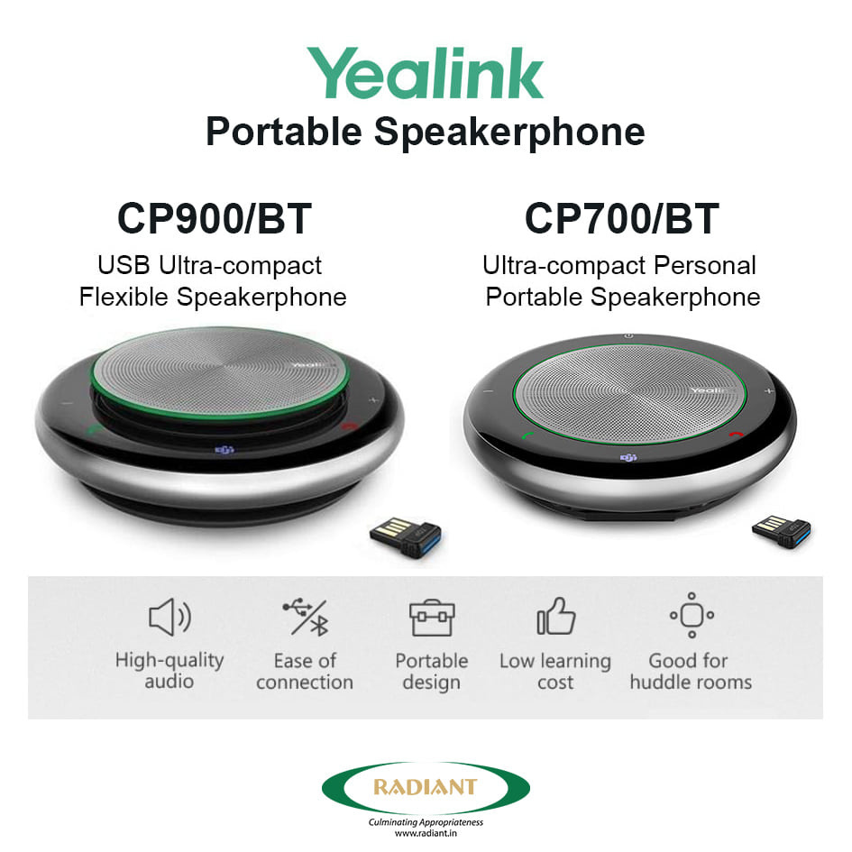 Yealink CP700 vs CP900 Speakerphones - UC & Teams Certified