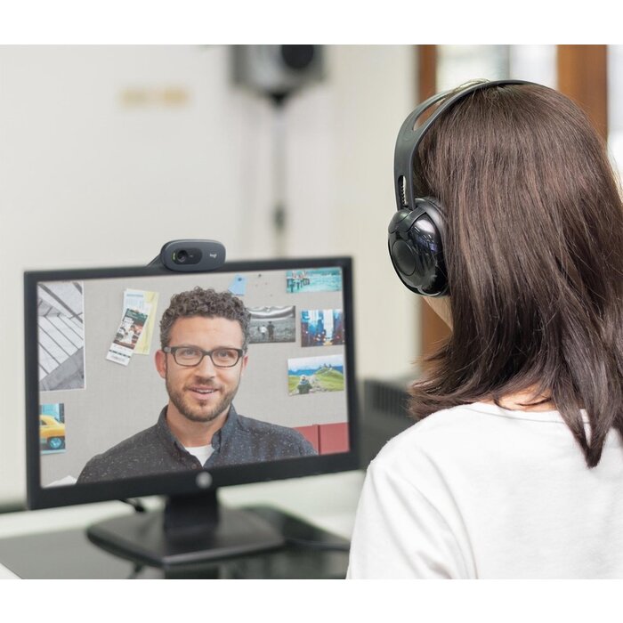 logitech Logitech C505e HD Webcam - 720p met Microfoon en 2m USB-kabel