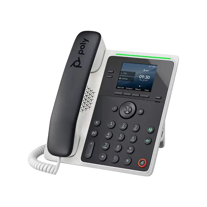 Poly Poly Edge E100 2-lijns Bluetooth VoIP IP Bureautelefoon met Kleurenscherm