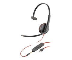 Poly Plantronics Blackwire C3215 Headset USB-C & 3.5mm