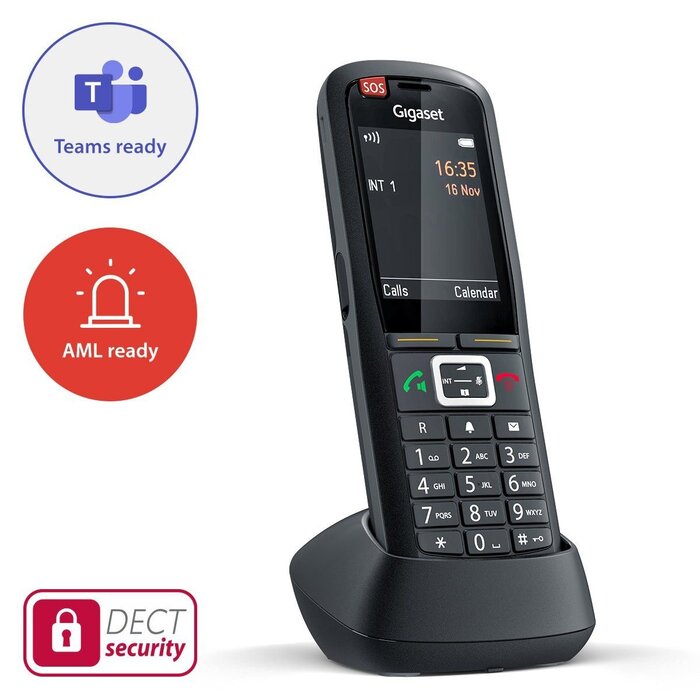 Gigaset pro Gigaset R700H Protect Pro Robuuste DECT-telefoon met SOS-alarm en IP65