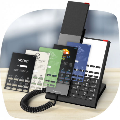 SNOM Snom HD350W Draadloze WiFi VoIP-Telefoon - Antibacterieel (7008)