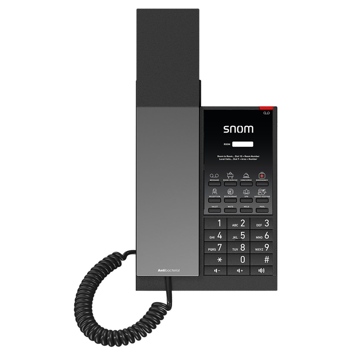 SNOM Snom HD350W Draadloze WiFi VoIP-Telefoon - Antibacterieel (7008)