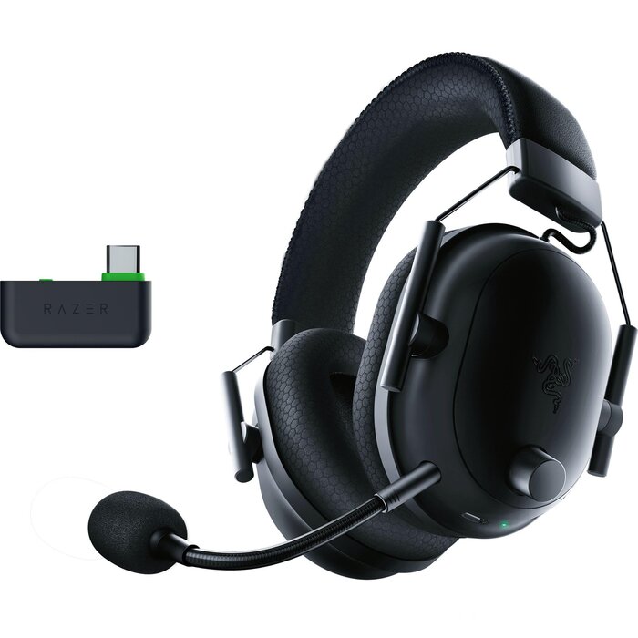 razer Razer Blackshark V2 Pro (Xbox) - Draadloze Console E-Sports Headset voor Xbox S|X & One (Triforce 50mm Membranen, HyperSpeed Draadloos 2,4 GHz, afneembare HyperClear microfoon) Zwart