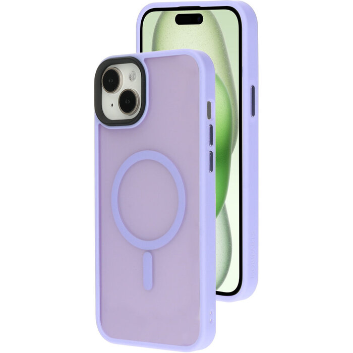 Mobiparts Mobiparts Hardcover Apple iPhone 15 Plus Satin Lila (Magsafe Compatible)