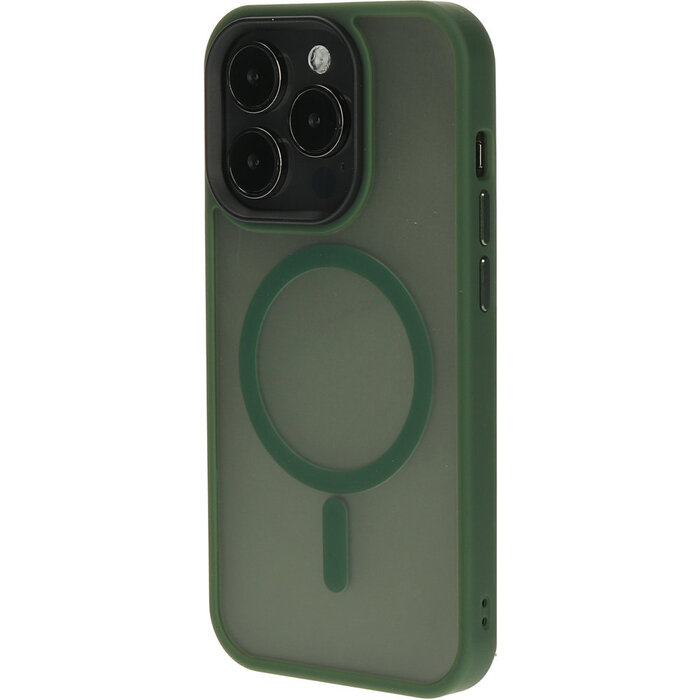 Mobiparts Mobiparts Hardcover Apple iPhone 14 Pro Satin Green (Magsafe Compatible)