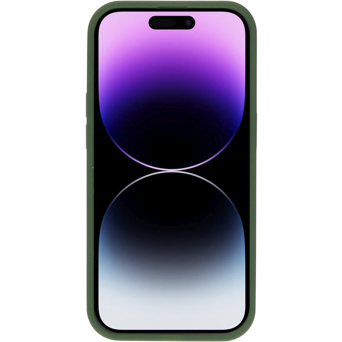 Mobiparts Mobiparts Hardcover Apple iPhone 14 Pro Satin Green (Magsafe Compatible)