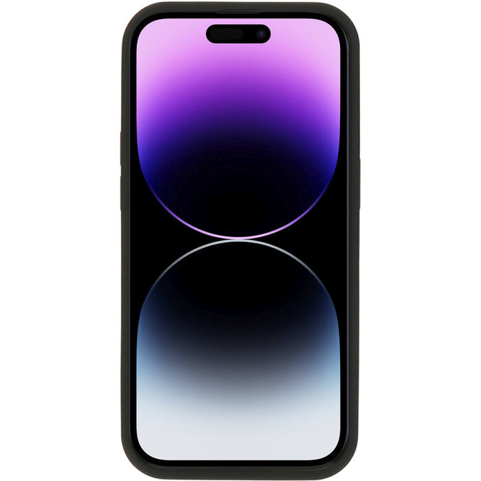 Mobiparts Mobiparts Hardcover iPhone 14 Pro Satin Black MagSafe (MP-124008)