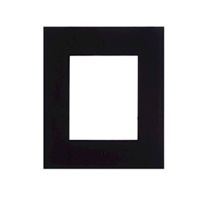 2N 2N Helios IP Verso Inbouwframe 1 module (zwart) (9155011B)