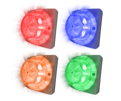 Algo Algo 8138 IP SIP Stroboscooplamp - 4-Kleuren Visuele Alarmmelder