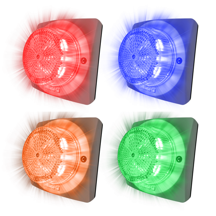 Algo Algo 8138 IP SIP Stroboscooplamp - 4-Kleuren Visuele Alarmmelder