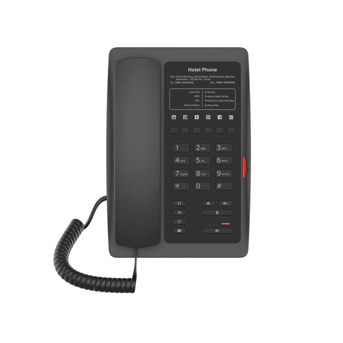 Fanvil Fanvil H5W WiFi VoIP Telefoon met Kleurenscherm Zwart