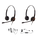 Agent 850+ Meeluisterbundel met 2 Noise Cancelling Headsets en USB-A