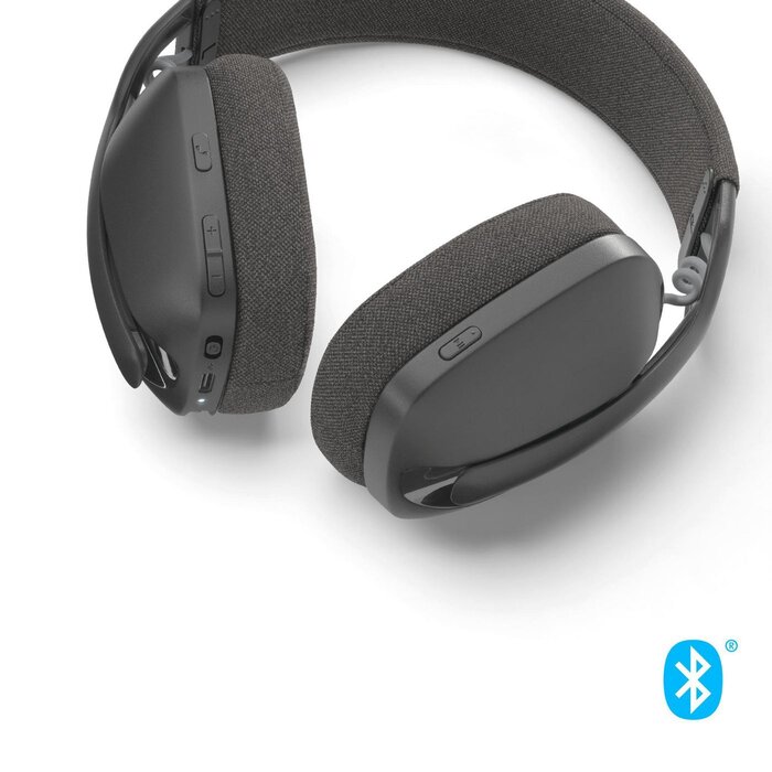 logitech Logitech Zone Vibe 100 Draadloze Bluetooth Headset met Microfoon - Grafiet