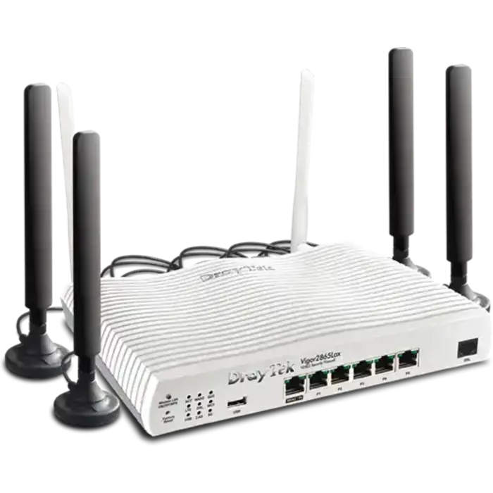 Draytek Draytek Vigor 2865Lax-5G VDSL2 Router, 5G Modem, WiFi 6 & Dual SIM