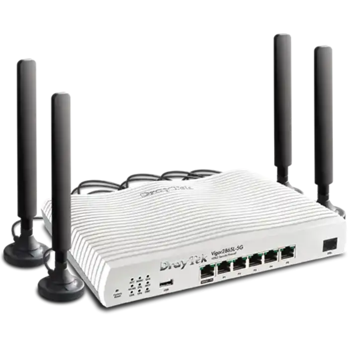 Draytek DrayTek Vigor 2865L-5G Router - VDSL2, 5G Modem, Dual SIM, VPN & Firewall