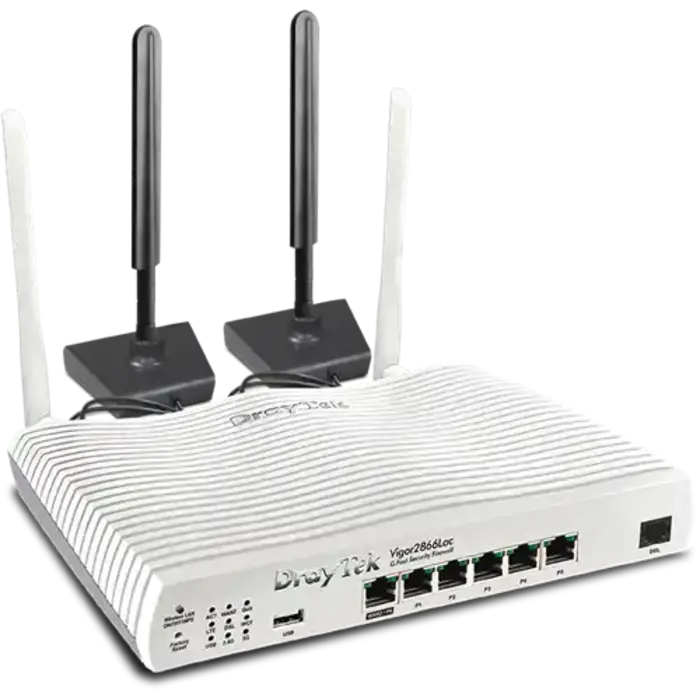 Draytek Draytek Vigor 2866Lac LTE Router - VDSL2, 4G Dual SIM & AC WiFi