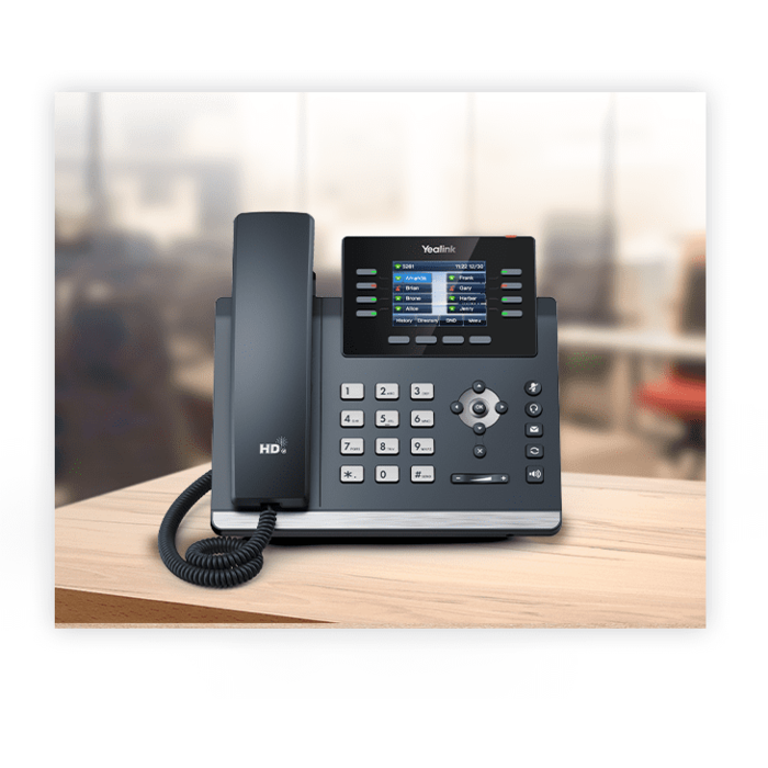 Yealink Yealink SIP-T44W VoIP Telefoon met Wifi en Bluetooth