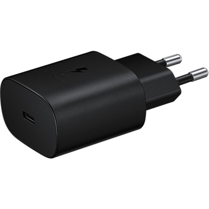 Samsung Originele Samsung USB-C Oplader 25W Super Fast Charging - Zwart