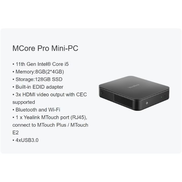 Yealink Yealink MVC S60-C5-000 Teams Room Systeem (1106986)