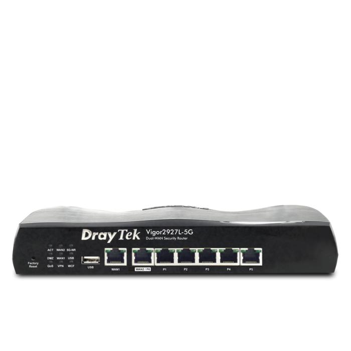 Draytek Draytek Vigor 2927Lax 5G Router - WiFi 6 AX3000 Dual-WAN & Dual SIM