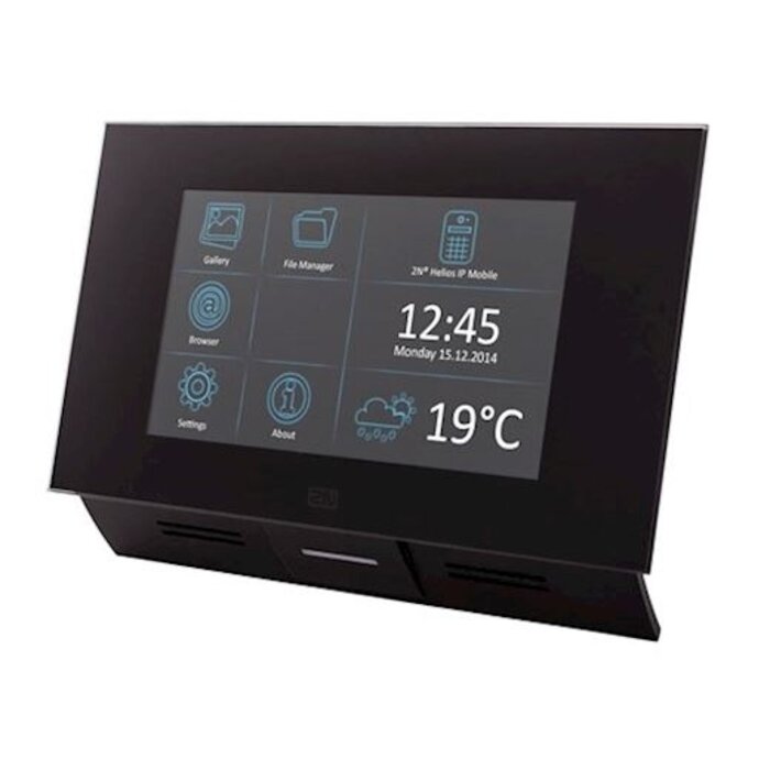 2N 2N Indoor Touch 2.0 7" HD Touchscreen Monitor voor Deurcommunicatie Zwart
