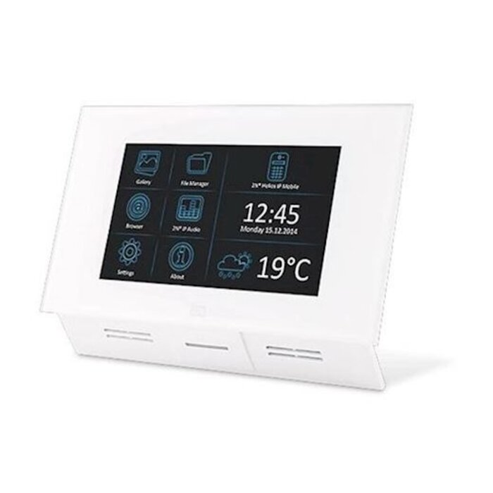 2N 2N Indoor Touch 2.0 - 7" HD Touchscreen Monitor voor Deurcommunicatie - Wit