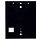 2N IP Verso Backplate 1 Module (9155061)