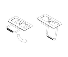 Audiocodes AudioCodes RXV81 TV Mount Stand - Bevestigingsbeugel voor RXV81