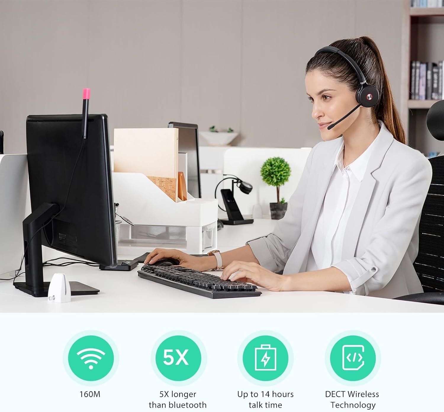 Yealink Yealink WH62 Mono Teams v2 (WH62-Mono-Teams)