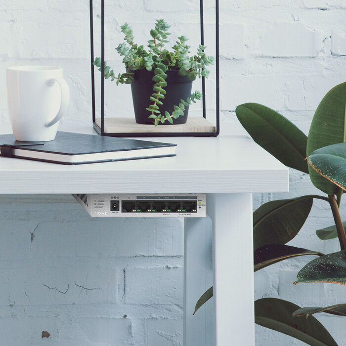 Zyxel Zyxel GS1005HP 5-poorts Gigabit Switch 4x PoE+ (GS1005HP-EU0101F)