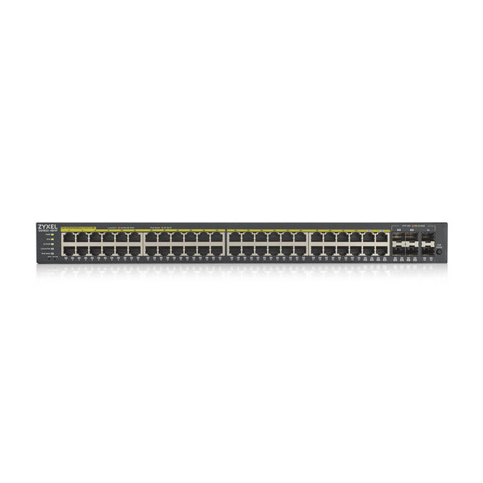 Zyxel Zyxel GS1920-48HPV2 48-poorts Gigabit PoE+ Smart Switch (375W)