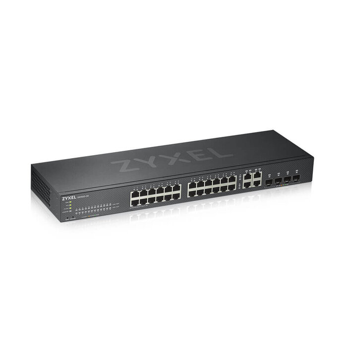 Zyxel Zyxel GS1920-24V2 24-Port Gigabit Smart Managed Switch met NebulaFlex en Fanless Ontwerp