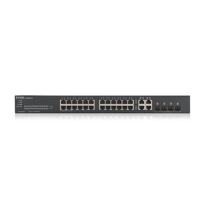Zyxel Zyxel GS1920-24V2 24-Port Gigabit Smart Managed Switch met NebulaFlex en Fanless Ontwerp