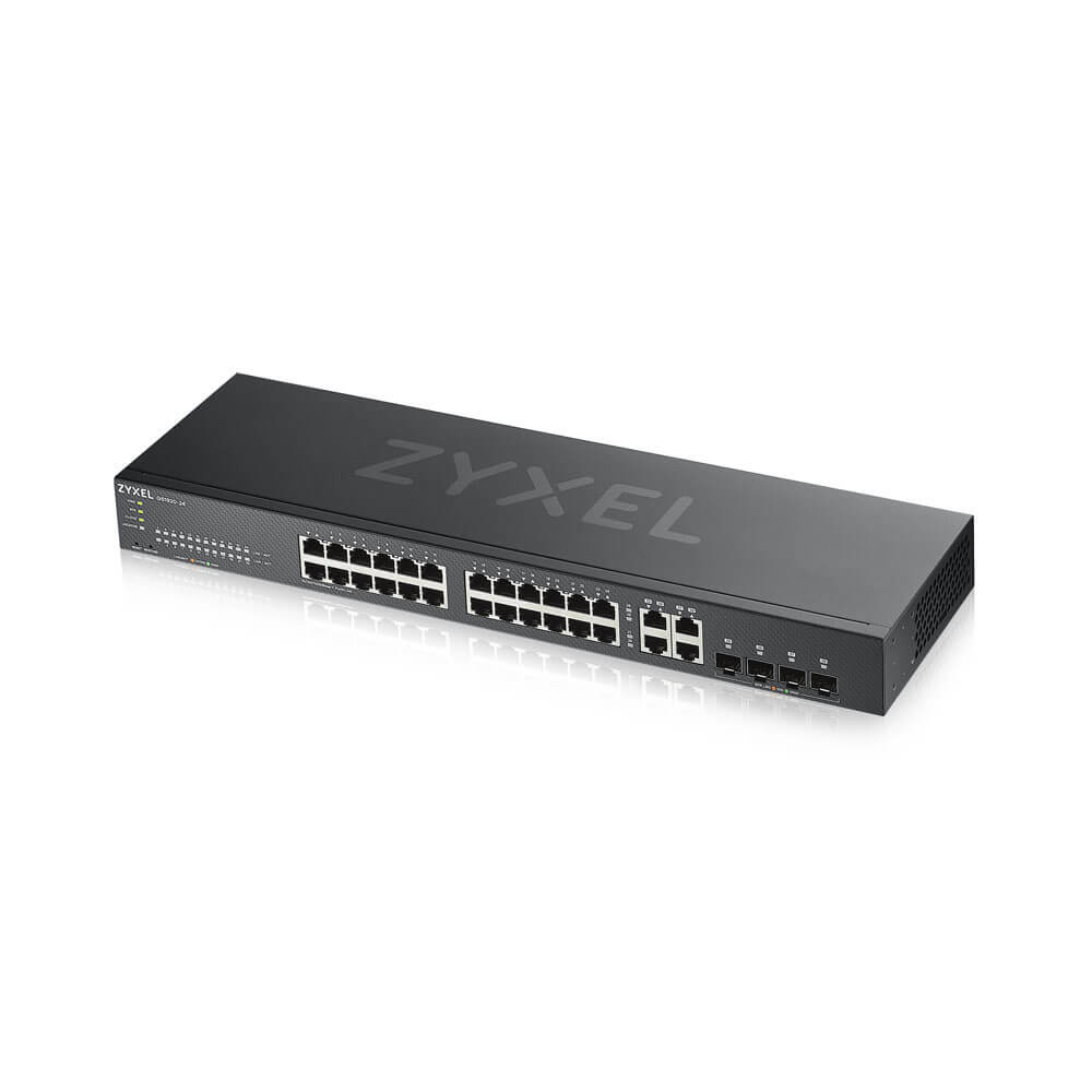 Zyxel Zyxel GS1920-24V2 24-Poorts Gigabit Smart Managed Switch met SFP