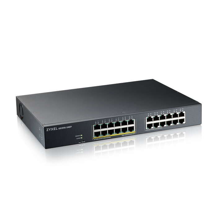 Zyxel Zyxel GS1915-24EP 24-Poorts Gigabit Managed L2 PoE+ Switch - 130W