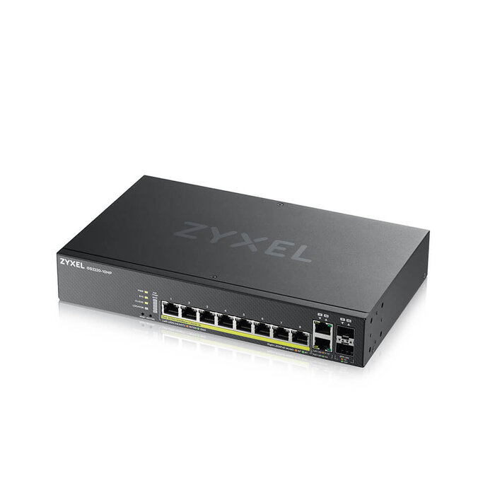 Zyxel Zyxel GS2220-10HP 8-Poorts PoE+ Switch (GS2220-10HP-EU0101F)