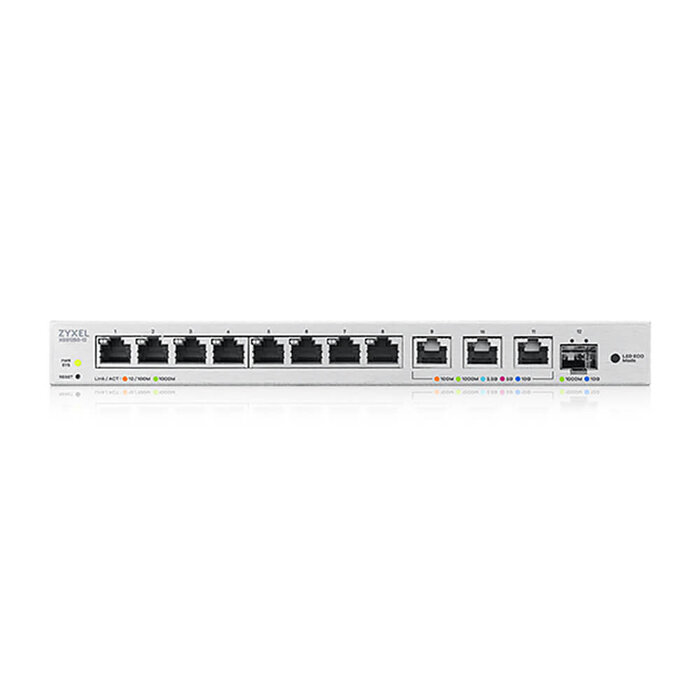 Zyxel Zyxel XGS1250-12 12-Poorts Managed Switch met 10G Multi-Gigabit en SFP+ Poorten
