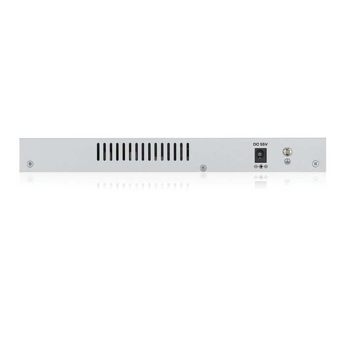 Zyxel Zyxel GS1200-8HP v2 Web-Managed 8-Poorts Gigabit Switch met 4 PoE+ Poorten (60W)