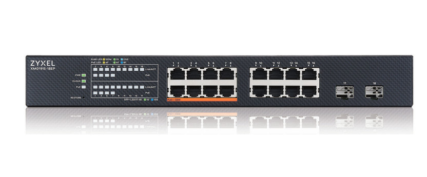 Zyxel Zyxel XMG1915-18EP 16x 2.5G PoE+ Managed Switch (XMG1915-18EP-EU0101F)