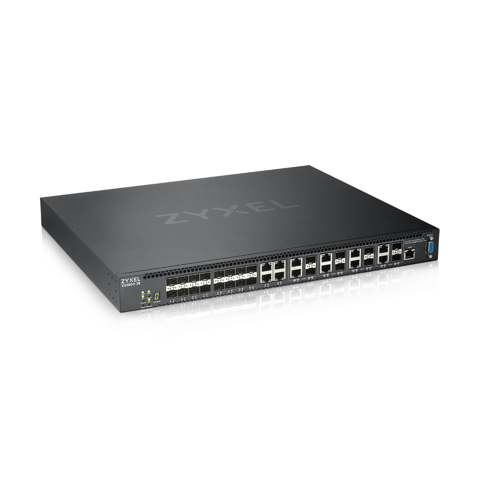 Zyxel Zyxel XS3800-28-poorts 10G Layer 2+ Managed Aggregatieswitch