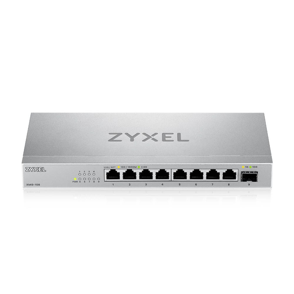 Zyxel Zyxel XMG-108 8-Poorts 2.5G Unmanaged Switch (XMG-108-ZZ0101F)