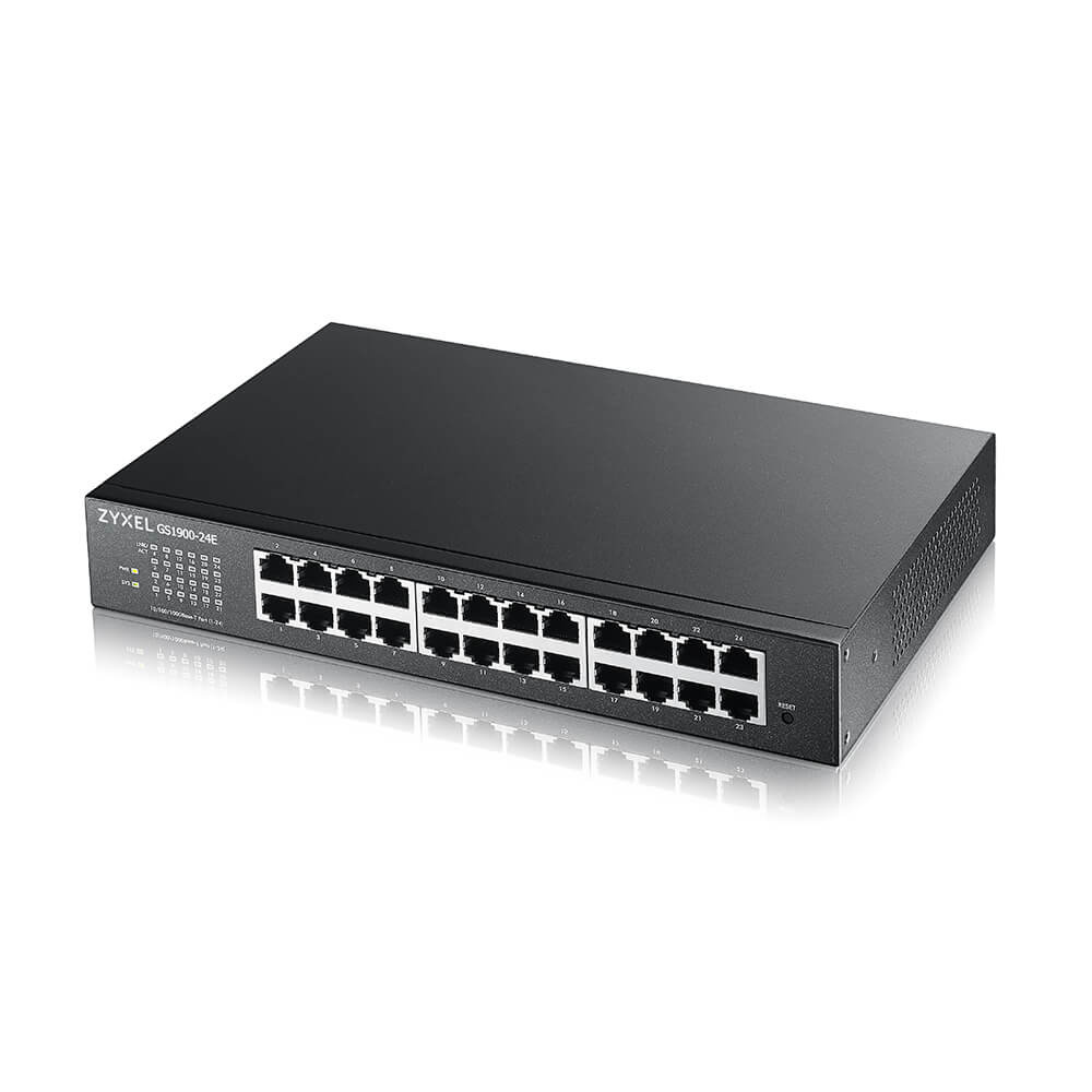 Zyxel Zyxel GS1900-24E 24-Poorts Gigabit Smart Switch Fanless