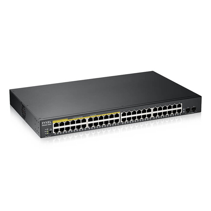 Zyxel Zyxel GS1900-48HPv2 48-poorts Smart Managed Gigabit PoE+ Switch (170W)