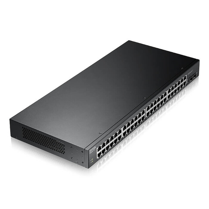 Zyxel Zyxel GS1900-48HPv2 48-poorts Smart Managed Gigabit PoE+ Switch (170W)