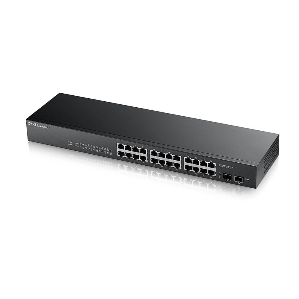 Zyxel Zyxel GS-1900-24 v2 24-poorts Smart Managed Switch (GS1900-24-EU0102F)